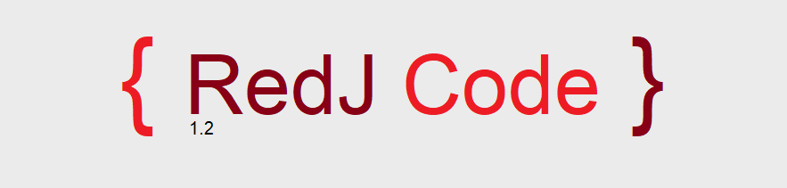 RedJ Code 1.2.0 Release